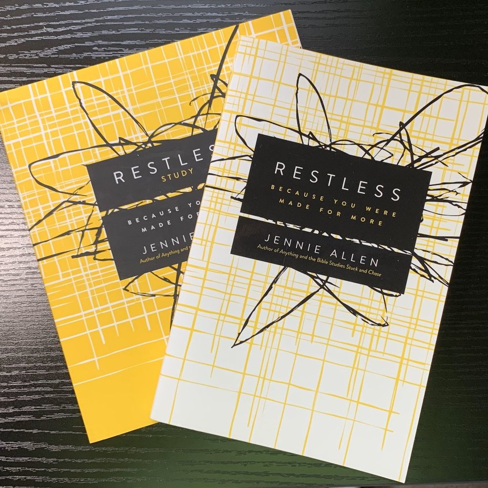 Book & Study Guide: Restless by Jennie Allen